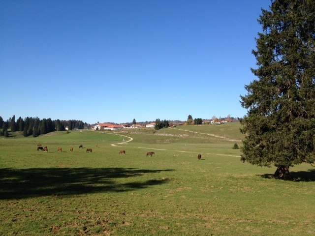 vue du village depuis pat bas